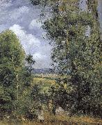 Camille Pissarro forest painting